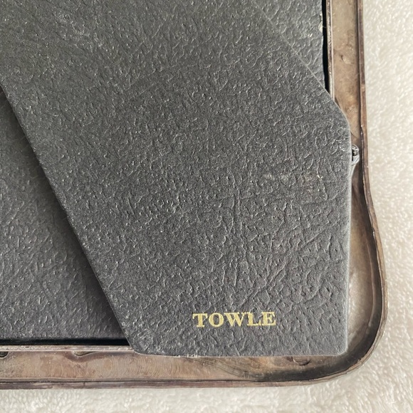 Towle Silversmiths Signature Collection Silver Roses Ribbon 5x7 Picture Frame - Picture 5 of 11